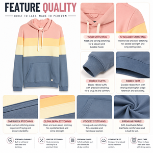 Sudadera con Capucha para Hombre, Sudadera con Bolsillo Tipo Canguro, Sudadera Deportiva Informal - Product Image 5
