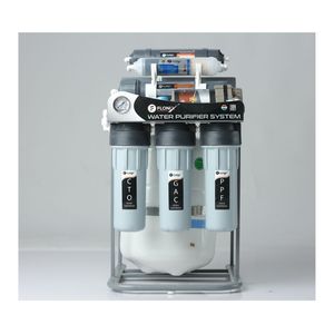 Water Purifier Systems With Five Stage <b>RO</b> Membrane Filtration And Multi Cartridge <b>Filters</b> On Luxury Kitchen Countertop - Product Image 1