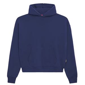 Custom Vintage Faded Hoodies Acid Wash Pullover Mens Distressed Oversized Cotton Fleece Drop Shoulder Boxy Fit Hoodie - Product Image 1