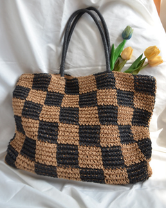Trendy Natural Yarn Durable Flowers <b>Woven</b> <b>Tote</b> <b>Bag</b> Luxury Handmade Shoulder <b>Bag</b> Daily Use Sustainable Fashion - Product Image 2