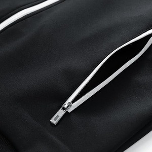 เสื้อฮู้ดผู้ชายทรงสลิมฟิต ปักลาย ผ้าวอร์สเตด สำหรับฤดูใบไม้ร่วง คอกลม ระบายอากาศได้ดี แขนยาว รุ่น B142 - Product Image 6