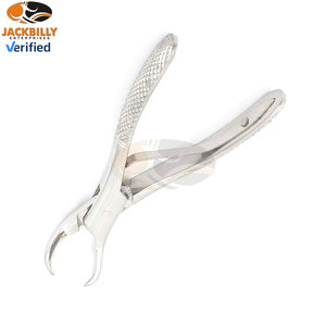 Forceps d'extraction dentaire manuel en acier inoxydable 23S pour molaires inférieures pédiatriques, poignée universelle à ressort en corne de vache, haute qualité - Product Image 2