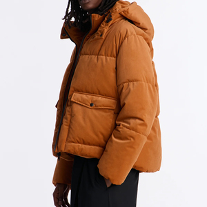 Men Puffer <b>Jacket</b> Premium Winter Clothing Lightweight Quilted Insulated Coat Warm Comfortable Water Resistant Outerwear OEM - Product Image 3