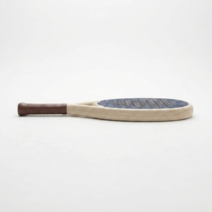 Raquette de padel légère en fibre de carbone et graphite, noyau EVA, cadre durable, surface texturée, poignée ergonomique, puissance et contrôle équilibrés - Product Image 1