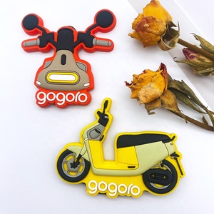 Regalos de promoción de recuerdo Logotipo personalizado Goma de PVC suave 2D Imán de nevera 3D - Product Image 3