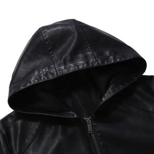 Chaqueta de Cuero Unisex Fieste, Tallas Grandes, Corte Ajustado, Transpirable, de Secado Rápido, Estilo Motociclista, Tallas 3XL-XXL - Product Image 4