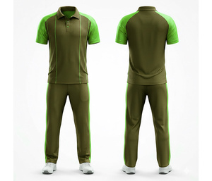 Full Custom <b>Cricket</b> Uniform with Premium Sublimation Technology | Men Women Youth <b>Cricket</b> Wears Polo Shirt and Trouser Full Team - Product Image 6