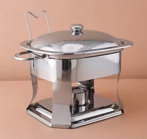 Cacerola de Metal, Olla de Acero Inoxidable con Tapa, Revestimiento Cerámico Antiadherente, Apta para Gas e Inducción, Diseño Moderno y Lujoso, Duradera, Negra - Product Image 3