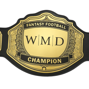 Ceinture de Champion de Fantasy Football Personnalisable, Ceinture de Championnat de Lutte WMD, Édition de Collection - Product Image 2