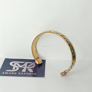 Offre Spéciale Cuivre Bracelet Arthrite Soulagement De La Douleur Twisted Santé Guérison Cuivre Thérapie Magnétique Bracelet Manchette - Product Image 6