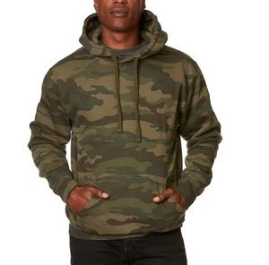 Sweat-shirts à capuche camouflage personnalisés avec logo, coupe ample, pour homme, style streetwear, en coton, style décontracté, sweat-shirts tactiques pour homme - Product Image 3