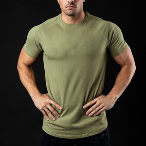 T-shirt Homme Coupe Oversize Col Rond 180g Coton Jersey Lourd Séchage Rapide avec Épaules Tombantes et Anti-Boulochage Solide - Product Image 5