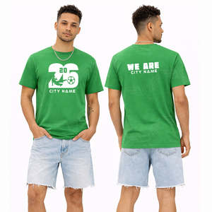 Camiseta Personalizada al por Mayor para la Copa Mundial de Fútbol 2026, Diseño Deportivo Rojo para Hombre, Camiseta para Fanáticos 2026 con Nombre de la Ciudad, Cuello Redondo - Product Image 4