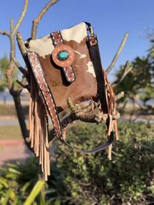 Sac à main unique de créateur, sculpté à la main, en cuir de vache véritable, avec franges, style bohème, sacs très vendus pour femmes - Product Image 5