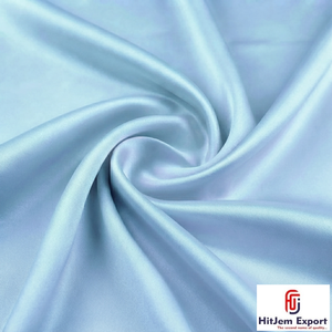 Lightweight Plain Polyester Fabric OEM ODM Manufacturer Soft Breathable Summer Dress Apparel Home Textile Decor Custom Supplier - Product Image 3