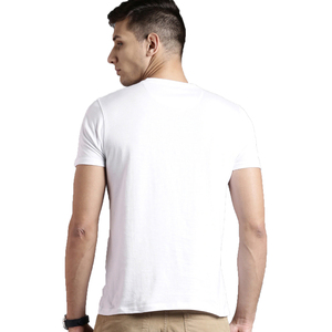 T-shirt intérieur homme col rond de qualité supérieure, tendance, en coton/fibre de bambou écologique, respirant, 160g, anti-plis, facile à porter - Product Image 3