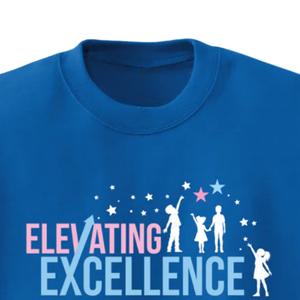 เสื้อสเวตเชิ้ตคอกลมสีน้ำเงินสำหรับทุกเพศ รุ่น Elevating Excellence ผ้าฟลีซนุ่ม สวมใส่สบาย แขนยาว แฟชั่นลำลอง เหมาะสำหรับใส่ในชีวิตประจำวัน - Product Image 6