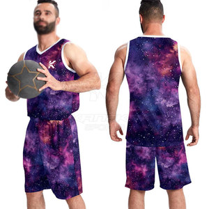 Uniformes de Baloncesto Transpirables de Poliéster 100% de Alta Calidad y Último Estilo para Adultos, Tallas Grandes, Color Personalizado, Venta de Fábrica, Los Mejores - Product Image 4