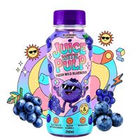 Verse Zuurzaksap met vruchtvlees Natuurlijke Fruitdrank 250ml Verfrissende Vitamine C Elektrolyt Aanvullende Drank