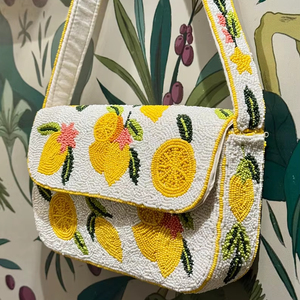 Bolsos de Mano de Algodón Estilo Bohemio para Mujer, Hechos a Mano en India, con Cuentas, Gran Capacidad, para la Noche, Compras, Bolsos de Hombro - Product Image 1