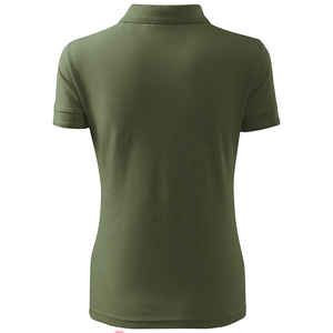 High Quality <b>Women's</b> Cotton <b>Polo</b> <b>Shirts</b> Quick Dry Breathable Casual Custom Logo Knitted Compressed Wholesale <b>Women</b> <b>Polo</b> <b>Shirt</b> - Product Image 2