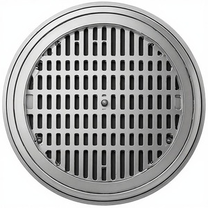 Luxury Matte Finish Metal Drain <b>Cover</b> Crafted For Modern Bathrooms Kitchens And Outdoor Drainage Applications With Lasting - Product Image 2