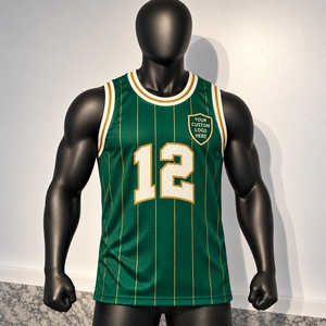 Camiseta Deportiva de Baloncesto Personalizada con Logotipo, Número y Nombre del Jugador, Impresión Transpirable de Secado Rápido para Entrenamientos y Partidos - Product Image 5