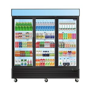 ORIKOOL Frigorifero Commerciale da 70 Cu.ft con Porta in Vetro, Attrezzatura di Refrigerazione per Cucina, Espositore con Porta a Battente - Product Image 1