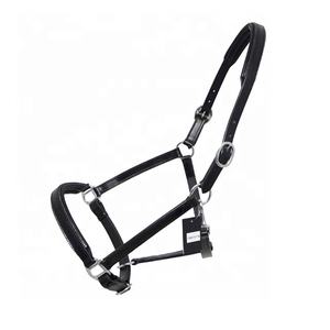 Licol de cheval en cuir de nylon de haute qualité Style de selle anglaise confortable avec logo personnalisé lot de produits en gros - Product Image 5