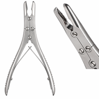 Rongeurs Fulton à double action, instrument chirurgical manuel certifié CE Classe I pour interventions chirurgicales