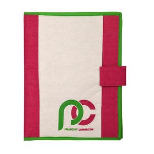 Carpeta de archivos de yute hecha a mano elegante y ecológica bellamente diseñada para el mejor precio de la India - Product Image 2