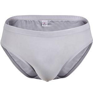 Caleçons en coton et élasthanne noirs pour hommes Prodigous International – Sous-vêtements tricotés confortables, lavables en machine, teinture unie, sans coutures - Product Image 2