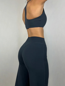 Soutien-gorge de sport personnalisé pour femme, style crop top, sexy, à bretelles, dos en Y, pour l'entraînement, la gym et la course à pied, vente en gros - Product Image 5