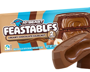 Venta al por Mayor de Snacks Mr Beast Feastables, Copas de Chocolate Negro con Avellanas, 24 x 40g, Alta Calidad Directo de Fábrica, OEM, Exportación, Ofertas Especiales - Product Image 1