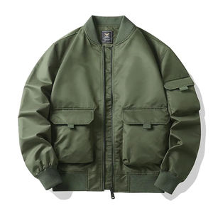 Nouvelle conception tendance, veste bomber personnalisée pour le printemps, veste varsity unisexe pour hommes, faible MOQ, logo sur le devant - Product Image 1