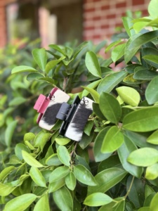 Nouveauté - Pinces à cheveux en cuir de vachette, design élégant et luxueux, pinces à cheveux en cuir véritable pour femmes, accessoires pour cheveux - Product Image 2