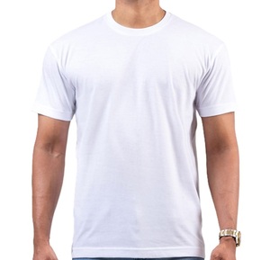 เสื้อยืดคอกลมแขนสั้นผู้ชายผ้าฝ้ายแท้ 100% S/J 180 GSM แบบลำลองพื้นฐานสีพื้น ผลิตตามสั่งจากบังกลาเทศ - Product Image 1