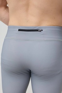 Leggings de compression personnalisés pour hommes – Pantalons de sport extensibles à taille haute sans coutures avec poches - Product Image 5