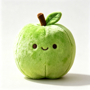 Peluche de Manzana Verde, Juguete de Peluche Suave para Niños de 2 a 4 Años, Unisex, Juguete Antiestrés, 11CM-30CM, Relleno de Algodón PP - Product Image 5