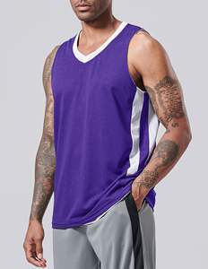 เสื้อบาสเก็ตบอลแบบกลับด้านได้ ระบายอากาศได้ดี ไซส์ใหญ่พิเศษ แห้งเร็ว ดีไซน์สั่งทำได้ รุ่นใหม่ล่าสุด - Product Image 4