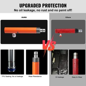 Kit Martinetto Idraulico Portatile da 20 Tonnellate con Tubo Olio da 1,4 m (4,6 piedi) in Acciaio, Strumento per Riparazione Telaio Auto, Porta Power, Custodia per Manutenzione Auto - Product Image 3
