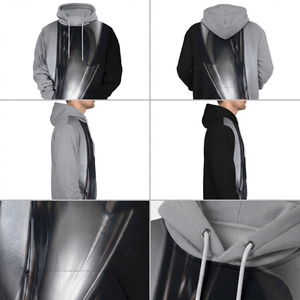 Sudadera con capucha de sublimación de marca privada, cómoda y casual. - Product Image 5