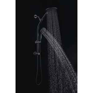 Sistema Doccia Termostatico Monocomando in Nichel con Doccetta Cromata per Uso Esterno e Bagno - Product Image 5