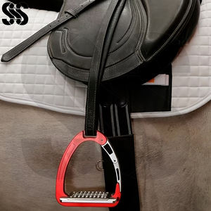 Étriers de cheval pliables portables en acier inoxydable, durables, antidérapants, légers, réglables et personnalisables pour tous les cavaliers - Product Image 3