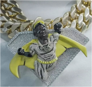 เครื่องทดสอบเพชร CONCEPTION Pass Diamond Tester สำหรับเงินแท้ 925 ทองคำ มอยส์ซาไนต์ 3 มิติ ซูเปอร์แมนเคลือบเงา ได้รับการรับรองจาก GRA เครื่องประดับฮิปฮอปสุดหรู - Product Image 3