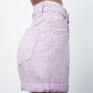 Shorts de Mezclilla para Mujer, Precio de Fábrica, Cantidad OEM, Suministro al por Mayor, Moda Diaria, Precio al por Mayor, Cantidad al por Mayor, Jorts para Mujer 2026 - Product Image 4