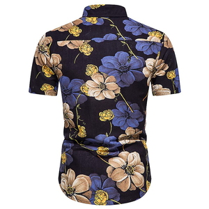 Cheap Price Short Sleeve Beach Wear Men Two Piece Shirt And Shorts Set Print 2026 Custom Summer Casual Made In Pakistan - Product Image 3