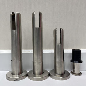 Accesorios de cubículo de inodoro Premium HPL, accesorios y soportes de hardware de partición de acero inoxidable 304 para uso duradero en el baño - Product Image 4