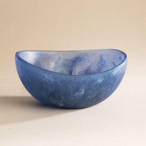Statue en résine légère faite à la main, ronde, orange marbrée, thème ange, décoration d'intérieur, objet artisanal - Product Image 6