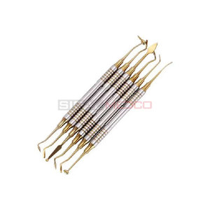 Ergonomic 6Pcs Dental Spatula Set with Lightweight Handle and Titanium Plated Tips for Precision Mixing and Easy Use - Product Image 5